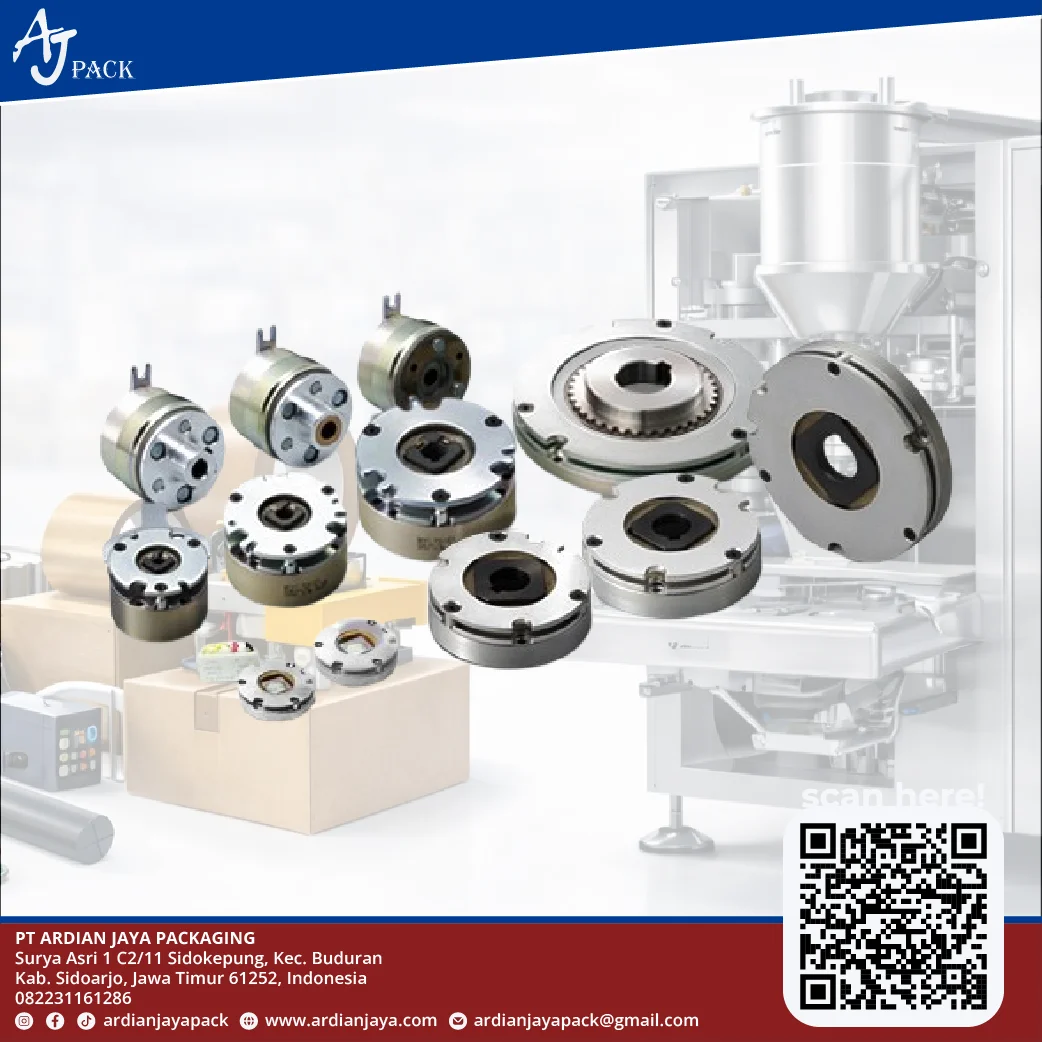 Clutch &amp; Brake Mesin Packaging Industri