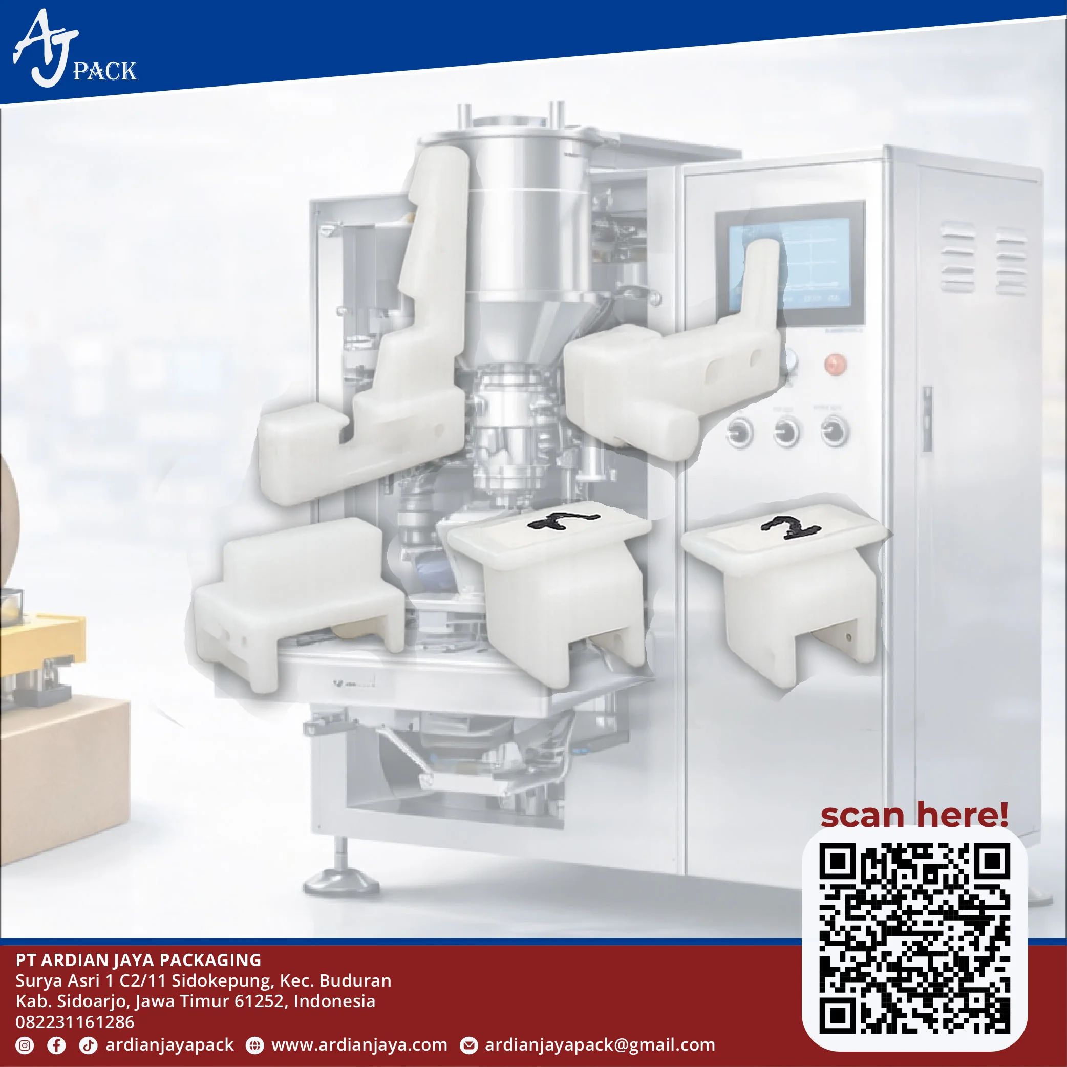 Finger / Pendorong Produk Conveyor Industri